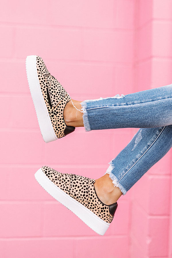 The Penn Platform Sneaker In Cheetah Print Image - 5