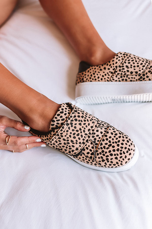 The Penn Platform Sneaker In Cheetah Print Image - 2