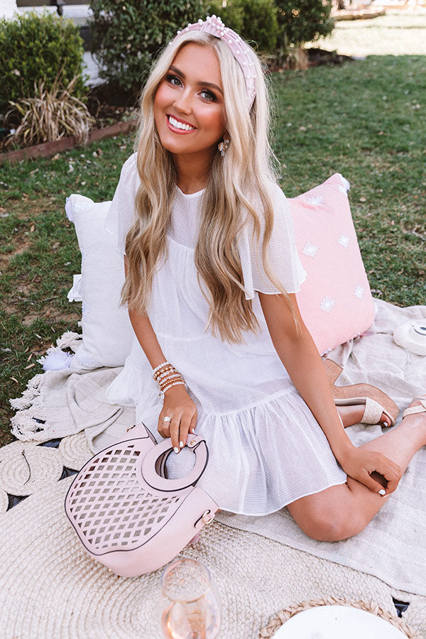 Aruba Kisses Shift Dress In White Image - 4