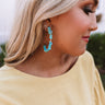 Paradise Please Earrings in Turquoise Image - 1