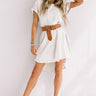 Positano Party Shift Dress In Stone Image - 1