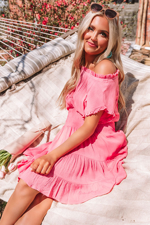 Mediterranean Moment Dress In Pink Image - 5