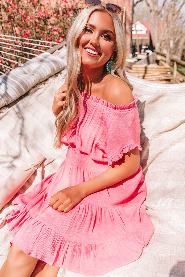 Mediterranean Moment Dress In Pink Image - 1