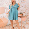 Pretty In Punta Cana Babydoll Dress In Limpet Shell Image - 1