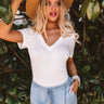 Summer Camp Crush Bodysuit In Ivory Image - 1