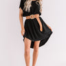 Positano Party Shift Dress In Black Image - 1