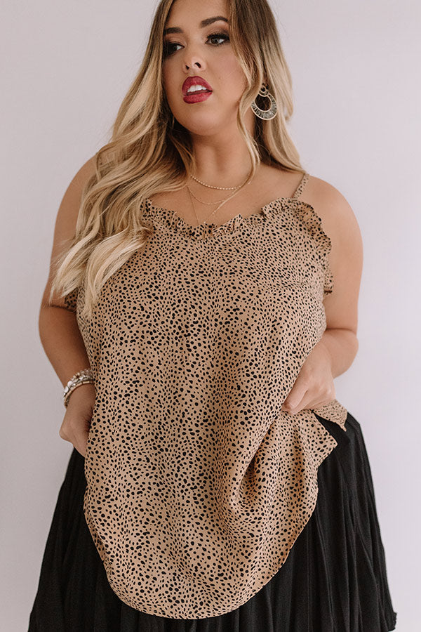Sydney Spotlight Cheetah Print Shift Tank Curves Image - 3