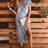 Sweet Rush Maxi In Slate Image - 1