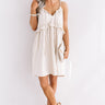 Bayside Babe Babydoll Dress In Birch Image - 1