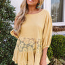 Seaside Condo Crochet Top in Yellow Image - 1