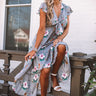 Grace And Charm Floral Midi Image - 1