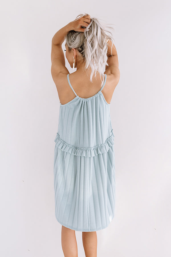 Bayside Babe Babydoll Dress in Limpet Shell Image - 4