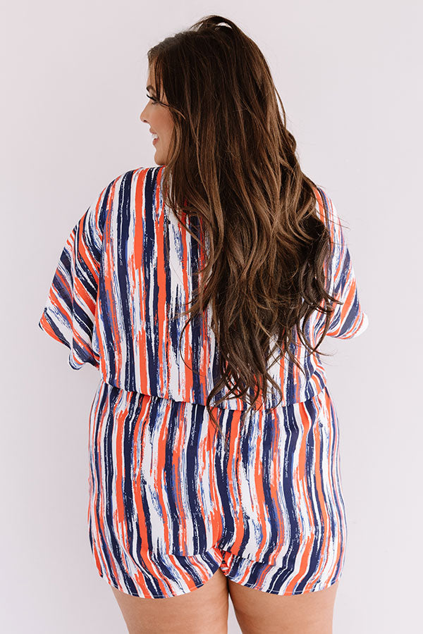 Sangria And Sunshine Romper  Curves Image - 5