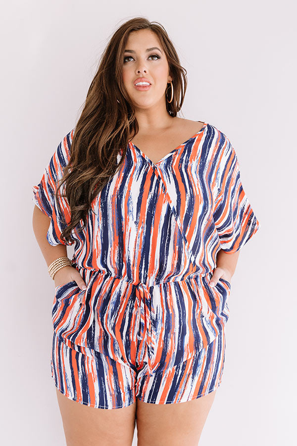 Sangria And Sunshine Romper  Curves Image - 3