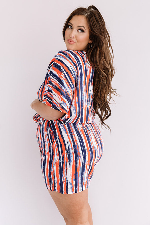 Sangria And Sunshine Romper  Curves Image - 4