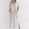 One Wish Away Leopard Midi in Grey Image - 1