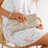 City Living Clutch In Taupe Image - 1