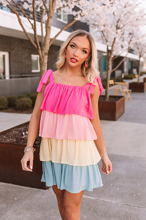 Bora Bora Beautiful Tier Dress Image - 3