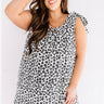 Kauai Cute Shift Dress In Black Curves Image - 1