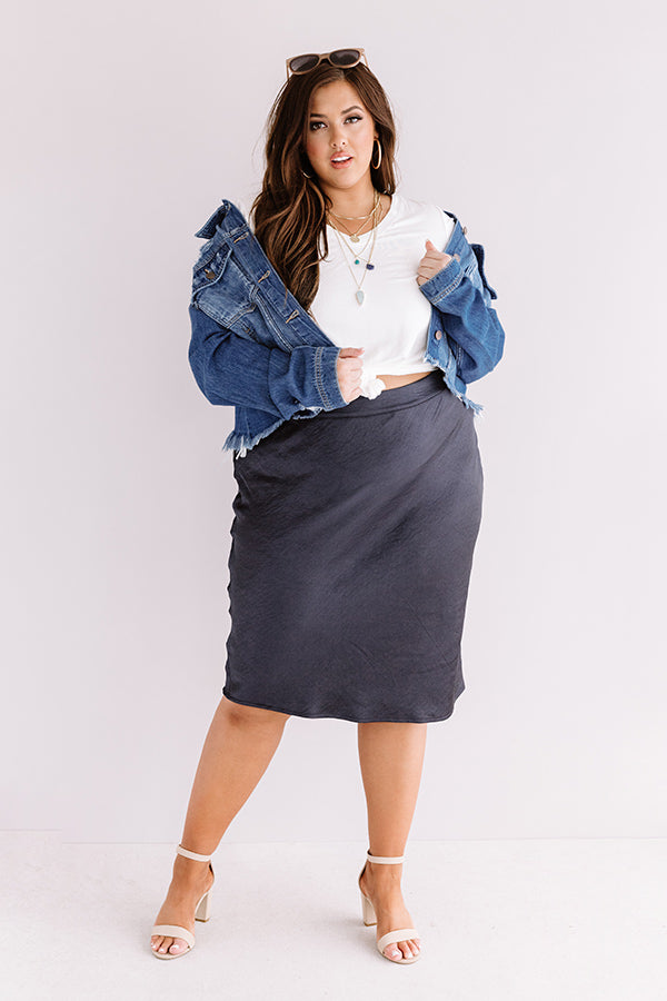 The Sisily Distressed Denim Jacket Curves Image - 3