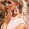 Vino Vacay Earrings In Pink Image - 1