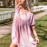 Pretty In Punta Cana Babydoll Dress In Pink Image - 1