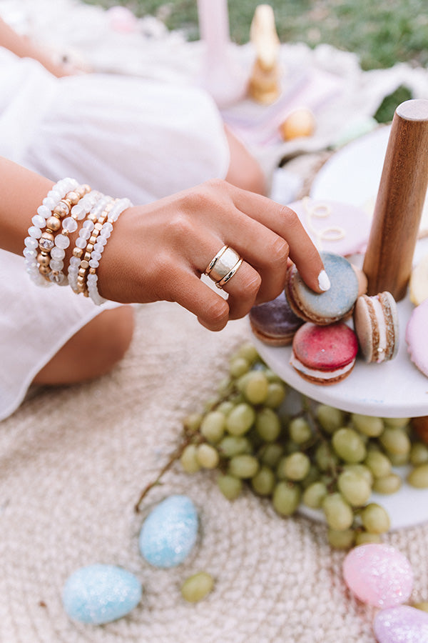 Kendra Scott Terra Ring Set In Gold Image - 3