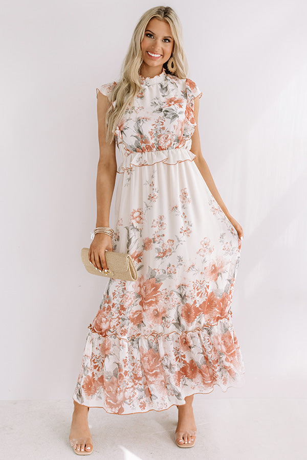 Endless Dreaming Floral Maxi Image - 1
