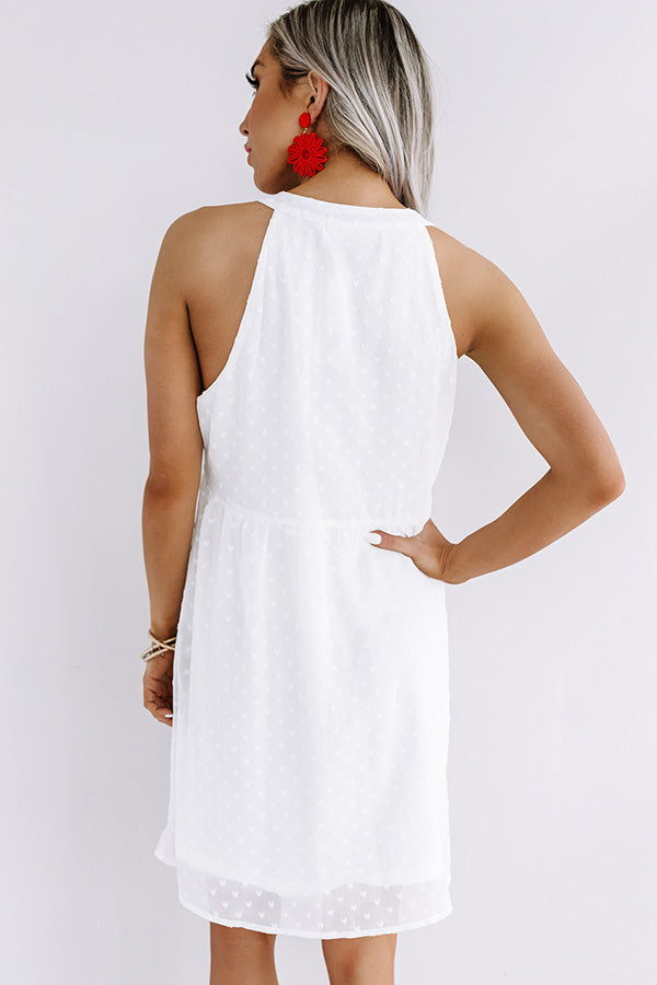 Paradise Please Embroidered Shift Dress Image - 5