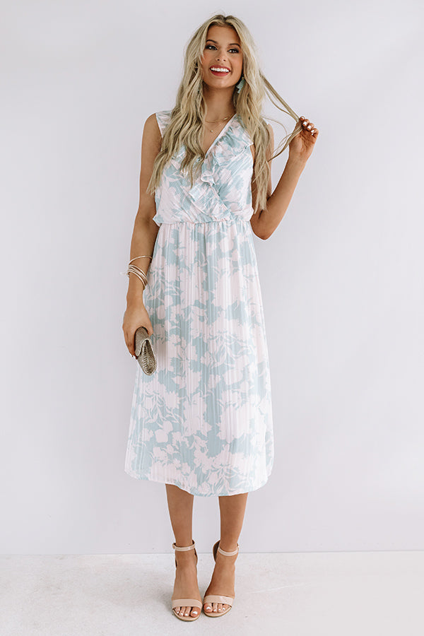 Vino Vacay Midi In Mint Image - 1
