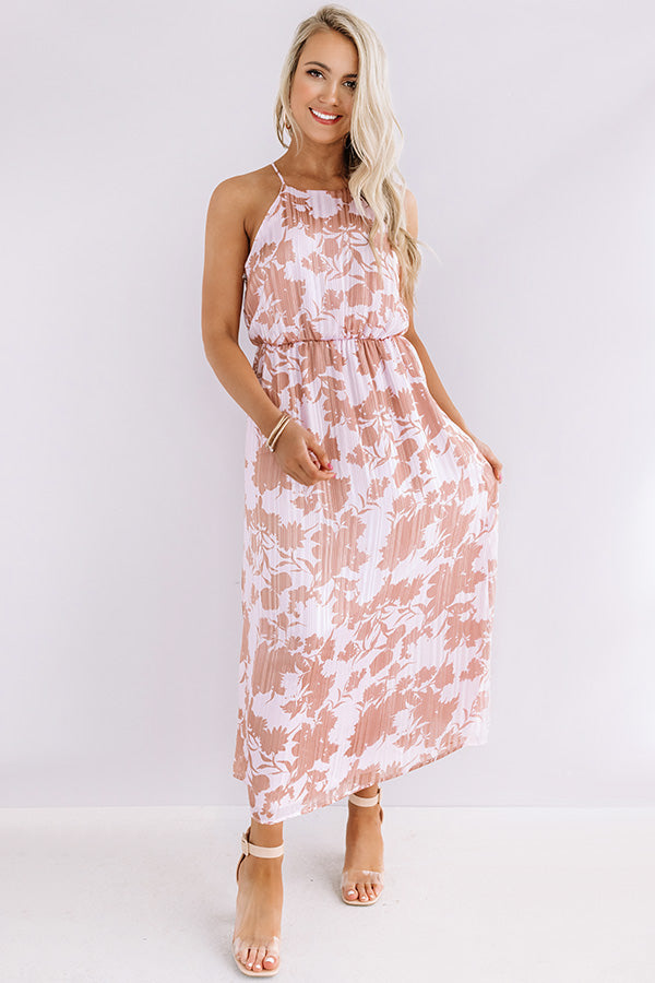 Vino Vacay Maxi In Pink • Impressions Online Boutique