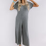 Vibe To This Jumpsuit in Dark Grey Image - 1