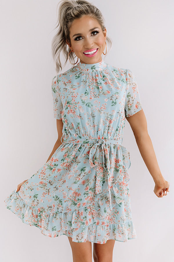 Island Romance Floral Dress Image - 5