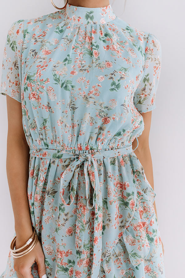 Island Romance Floral Dress Image - 3