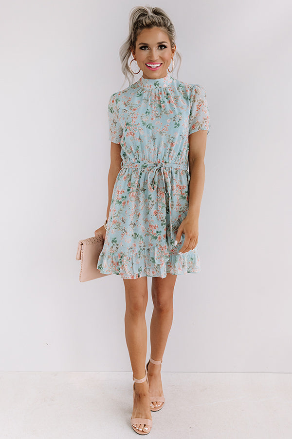 Island Romance Floral Dress Image - 2