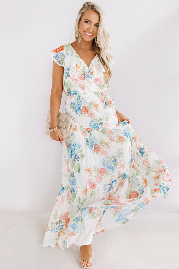Rose Garden Romance Maxi Dress • Impressions Online Boutique