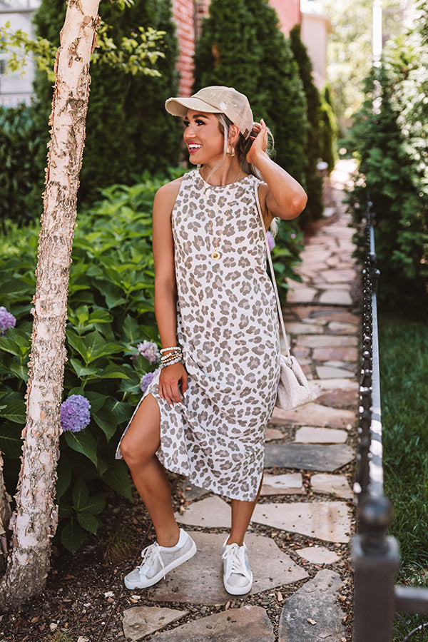 Moving Forward Leopard Midi Image - 2