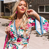 Floral Rush Wrap Top Image - 1