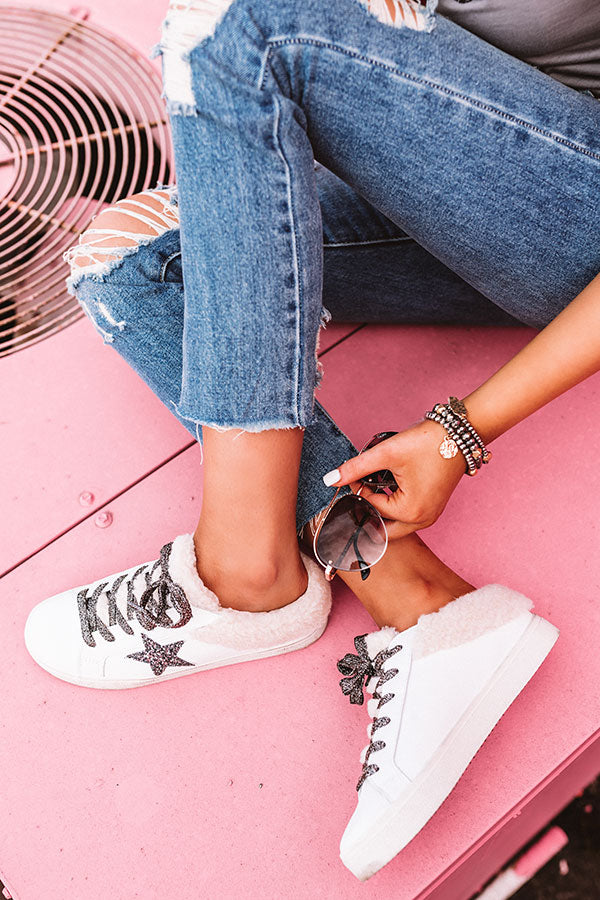 Steve Madden Polaris Star Slip-On Sneaker in Cream