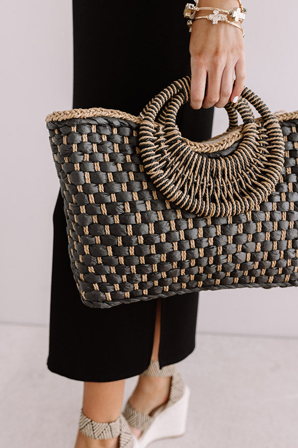 Style Update Woven Tote • Impressions Online Boutique