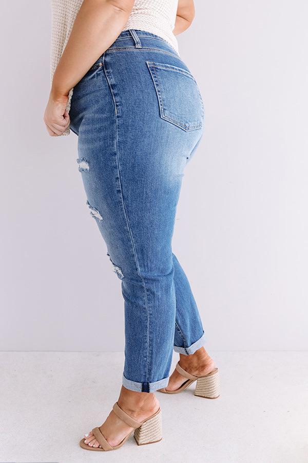 The Drew High Waist Relaxed Skinny Curves Image - 4