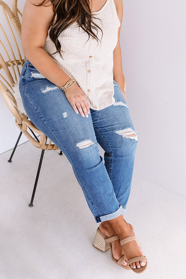 The Drew High Waist Relaxed Skinny Curves Image - 2