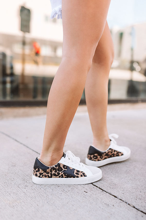 Leopard Print Tennis Shoes Women | Leather High Top Sneakers Women - 2023  Sneakers - Aliexpress