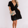 Coasting In Cali Babydoll Dress In Black Image - 1