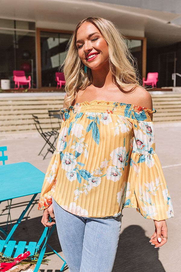 A Little Paradise, Please Off Shoulder Top Image - 4