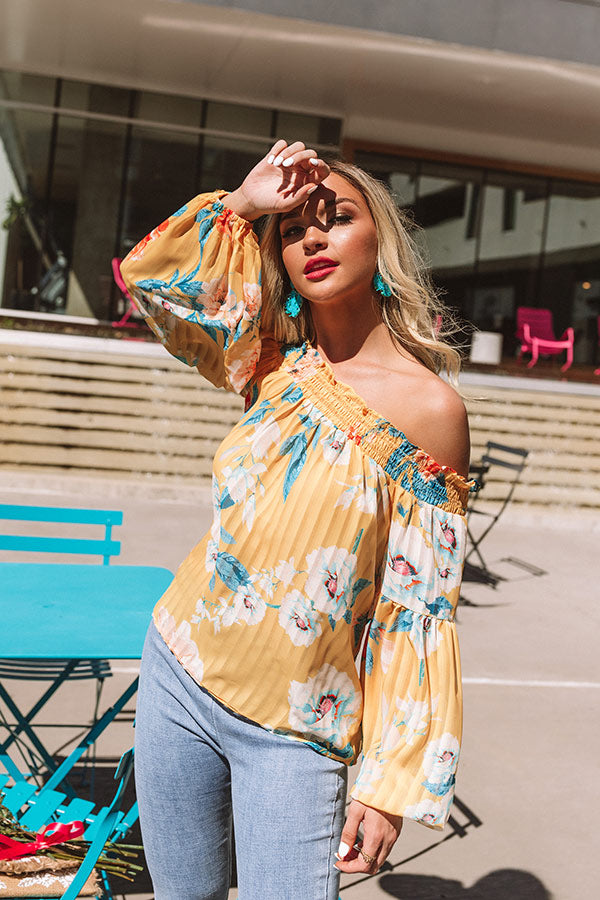 A Little Paradise, Please Off Shoulder Top Image - 1