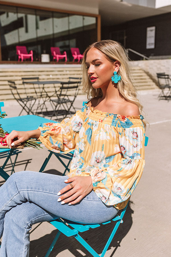 A Little Paradise, Please Off Shoulder Top Image - 3