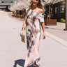 Patio, Please Tie Dye Maxi In Blush Image - 1