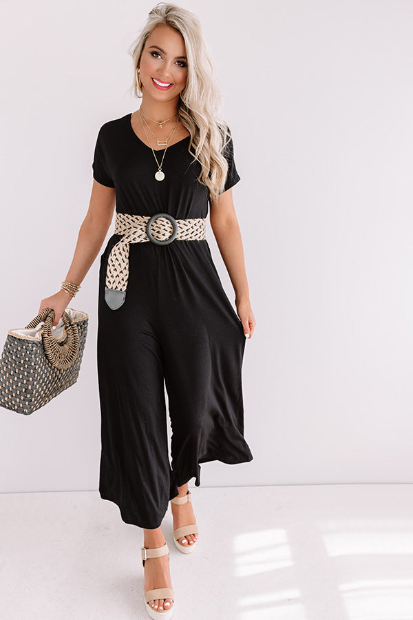 Vibe To This Jumpsuit In Black Image - 3