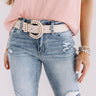 Boulevard Babe Belt In Champagne Image - 1